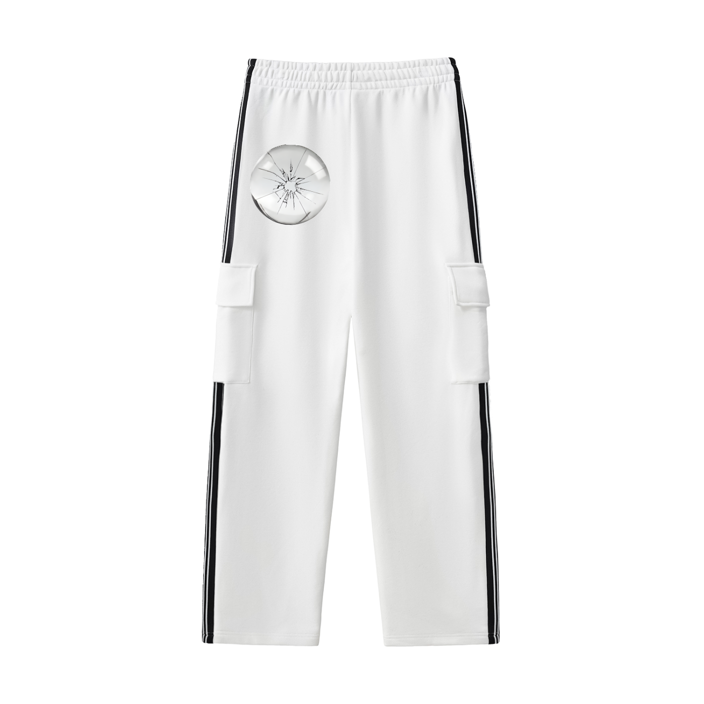 Glass sweatpants.